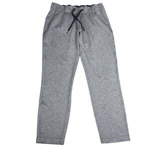 LULULEMON On the Fly Pant in Heathered Gray Sz 6 #W5ASSS NWOT